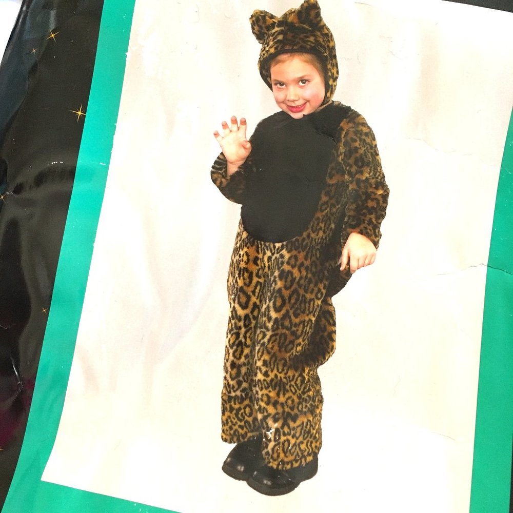* Cheetah Plush Costume Child Toddler NWT NOS